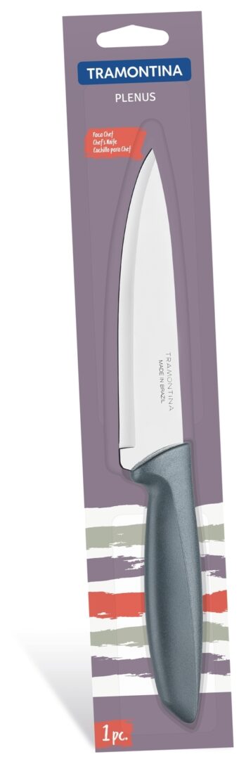 Ніж Chef Tramontina Plenus grey, 152 мм