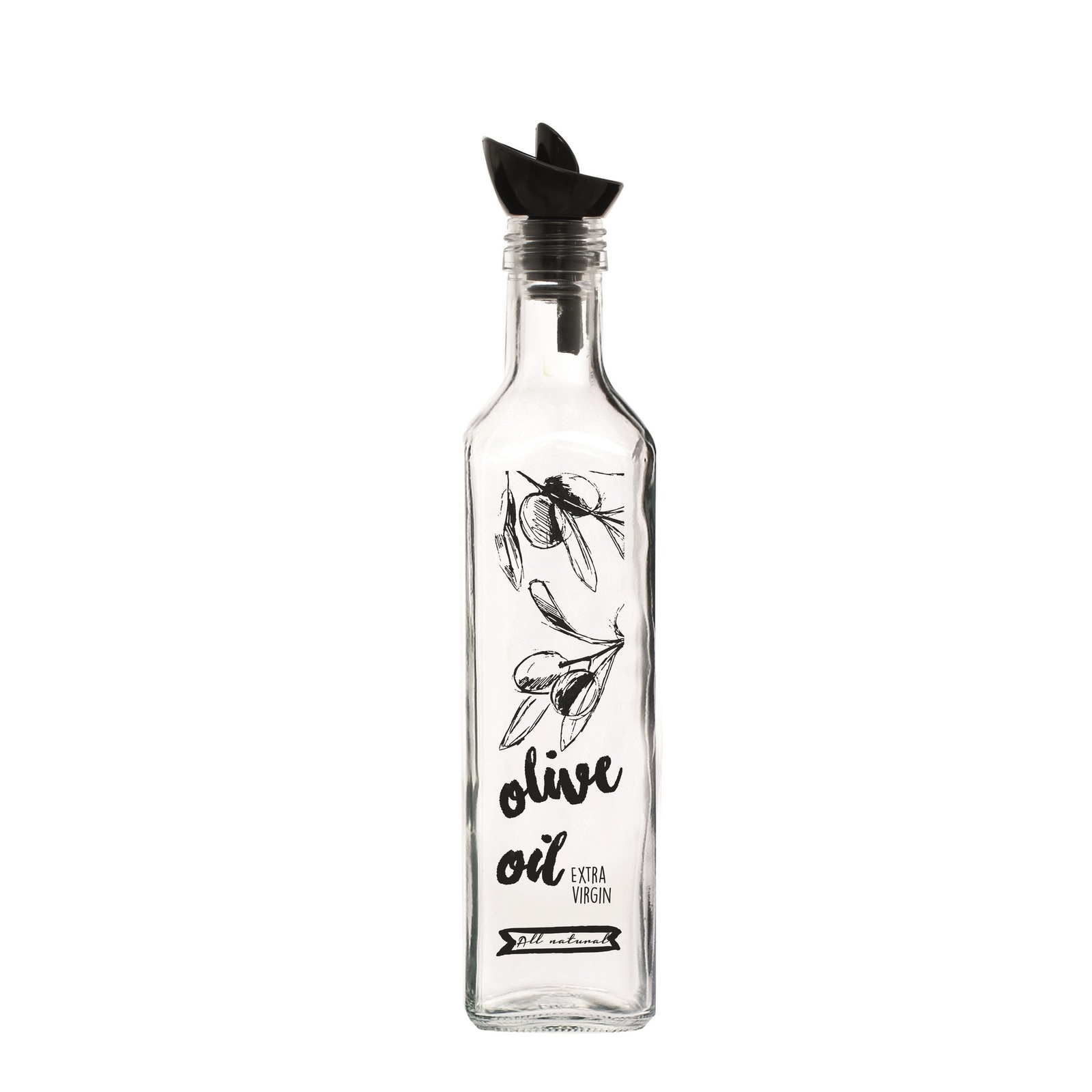 Пляшка для олії Herevin Oil&Vinegar Bottle-Black-Olive