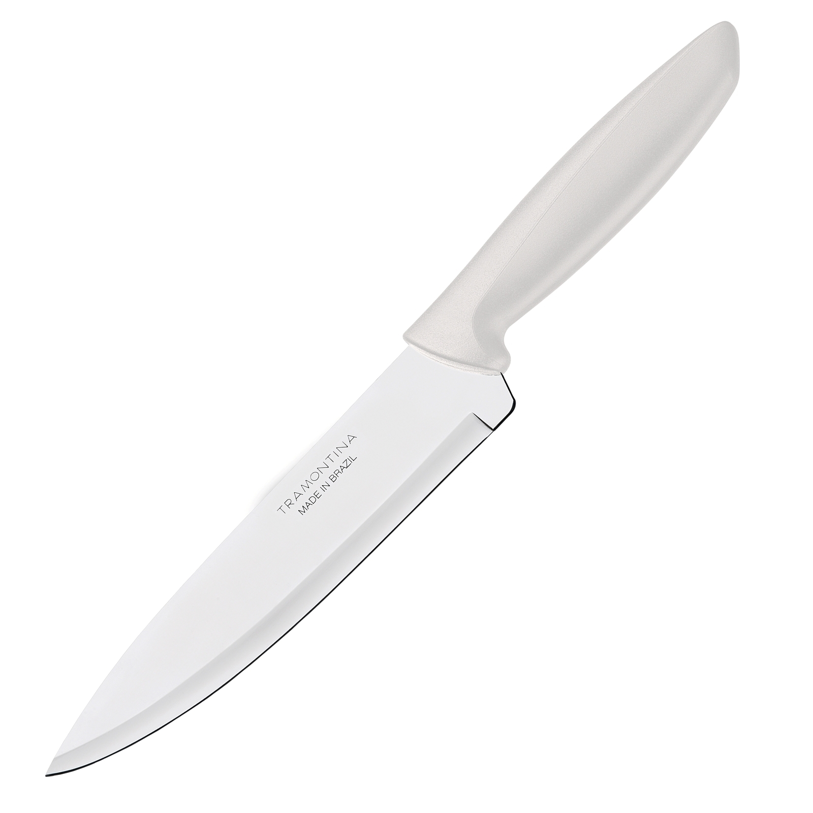 Ніж Chef Tramontina Plenus light grey, 178 мм