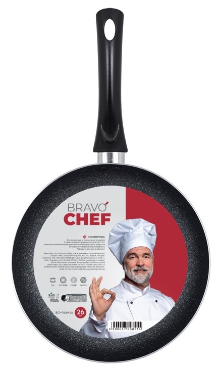 Сковорода Bravo Chef BC-1100-26 - Зображення 2