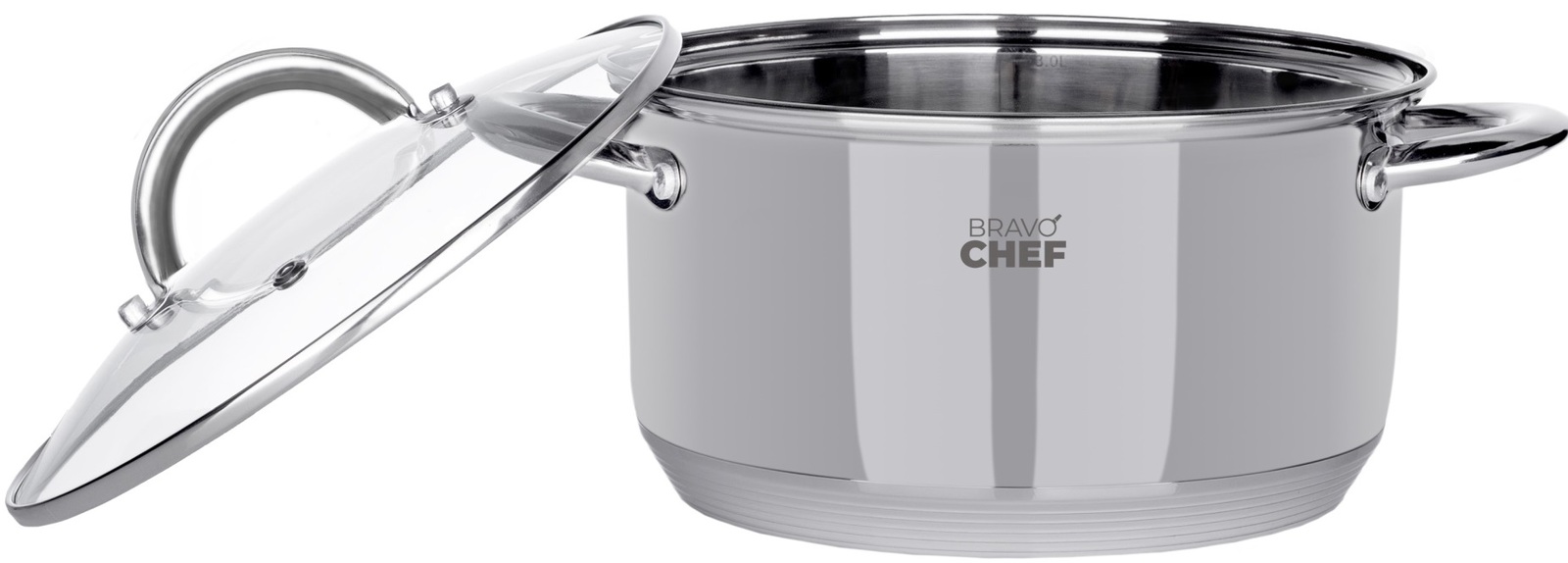 Каструля Bravo Chef 16 см (1.9 л) з кришкою - Зображення 2