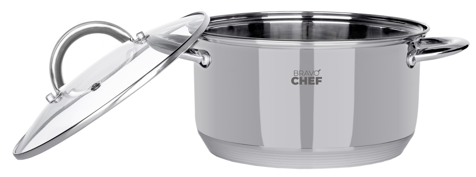 Каструля Bravo Chef 18 см (2.6 л) з кришкою - Зображення 4