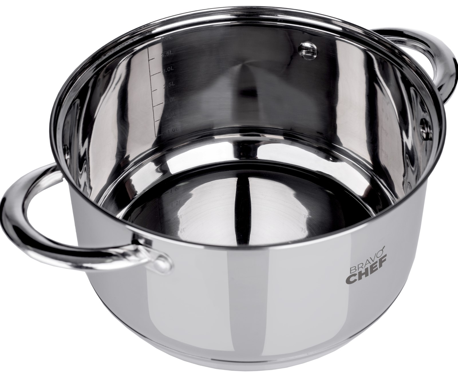 Каструля Bravo Chef 18 см (2.6 л) з кришкою - Зображення 5