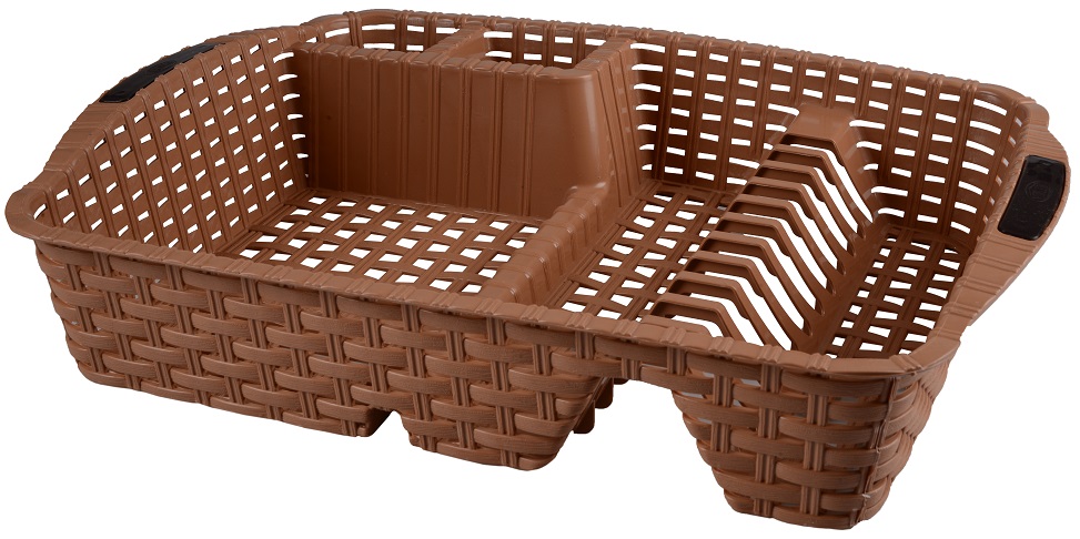 Сушка для посуду Violet House 0757 Роттанг CREAM 9х48х37.5 см