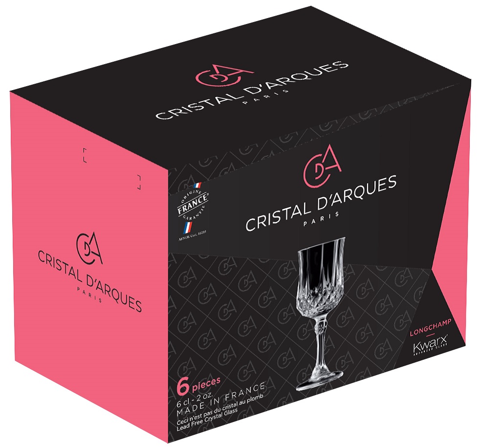 Набір чарок Cristal d'Arques Paris Longchamp - Зображення 2