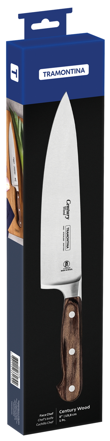 Ніж Chef Tramontina Century Wood, 203 мм - Зображення 2