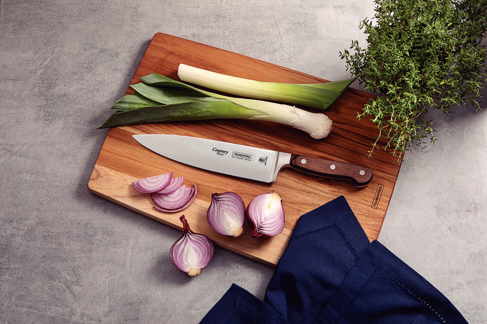 Ніж Chef Tramontina Century Wood, 203 мм - Зображення 3