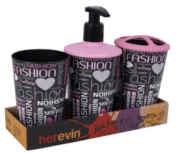 Набір для ванної кімнати Herevin Fashion 3 в 1 (161262-101T)