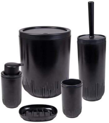 Набір для ванної Herevin Set-Black 5 шт.