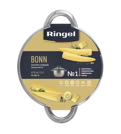 Каструля RINGEL Bonn (4.7 л) 22 см - Зображення 2