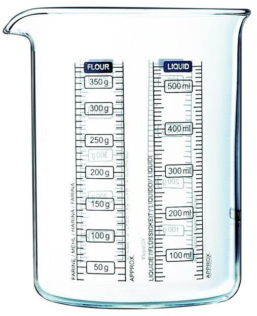 Мірний стакан Pyrex Kitchen Lab (0.5 л)