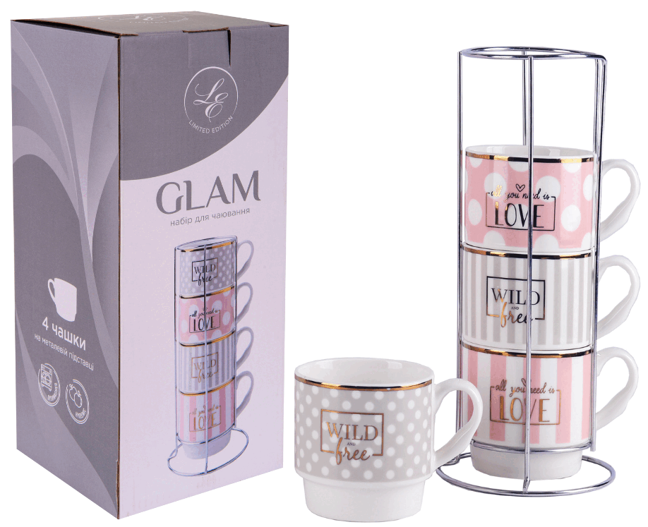 Набір чашок Limited Edition Glam - Зображення 5