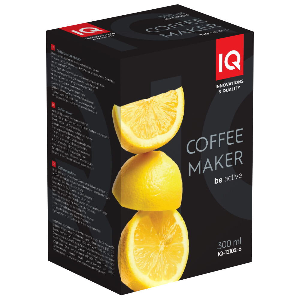Гейзерна кавоварка IQ Be Active 6 чашки - Зображення 2