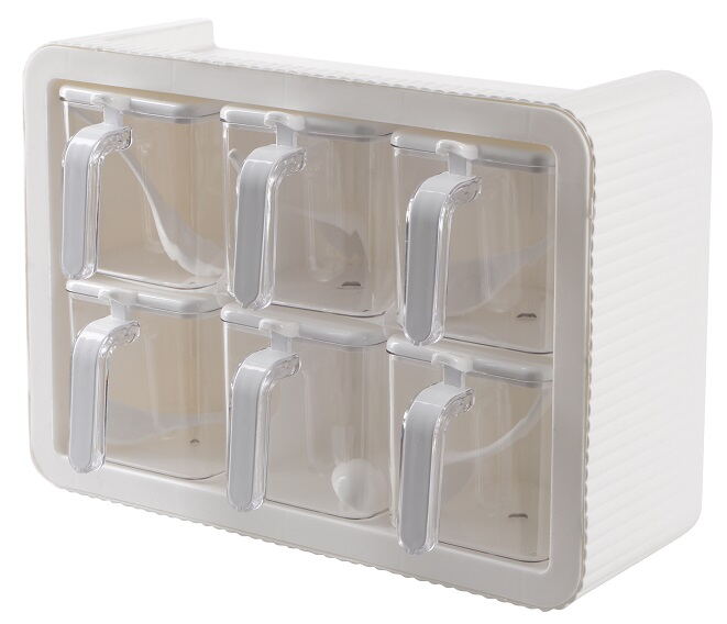 Набір спецівниць Violet House 0438 Spice White, 6 шт - Зображення 5