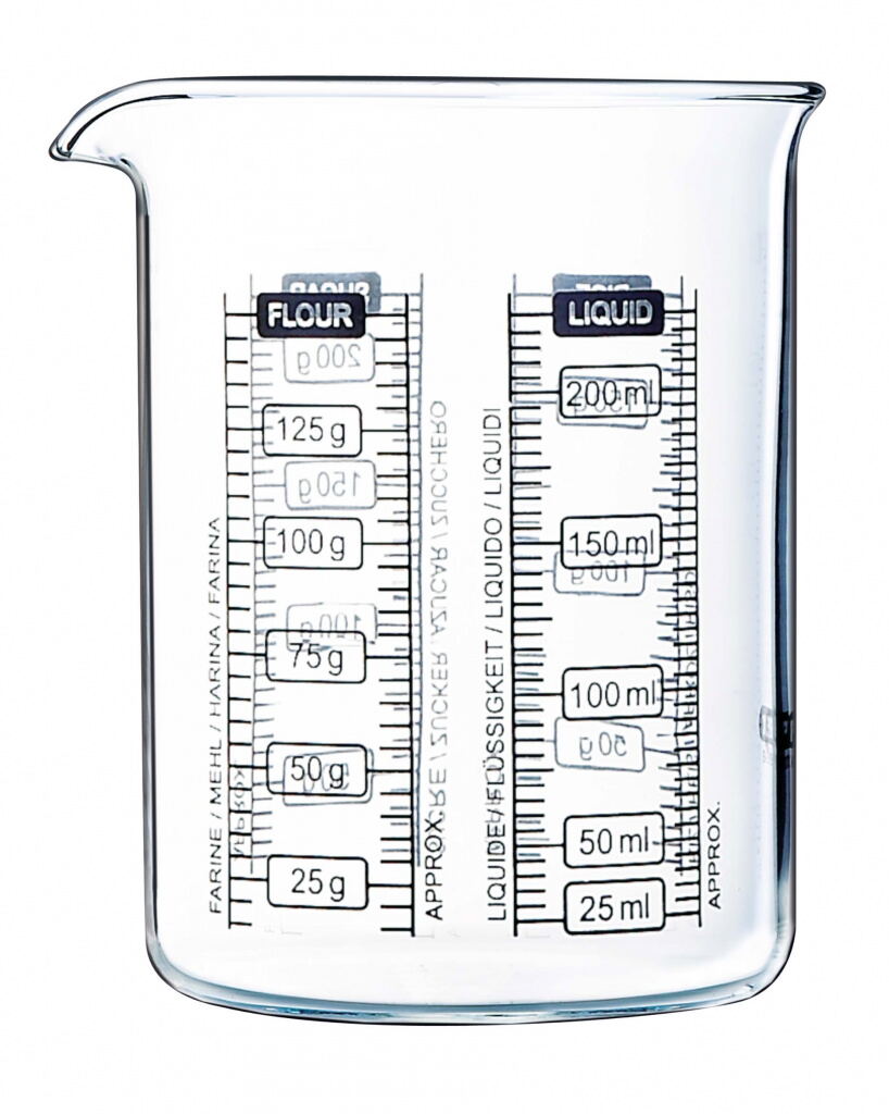 Мірний стакан Pyrex Kitchen Lab (0.25 л)