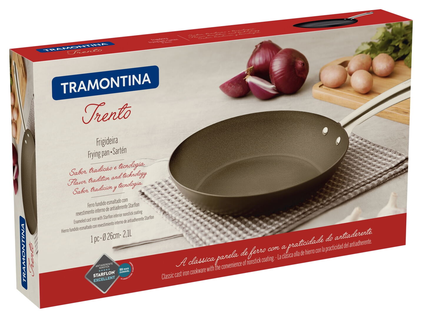 Сковорода Tramontina Trento 26 см - Зображення 4