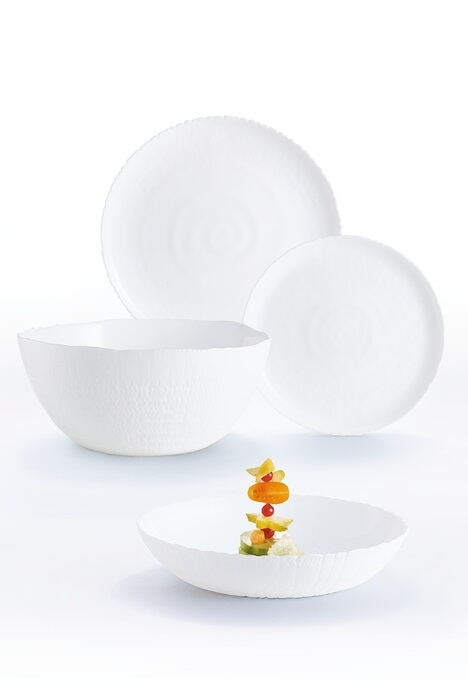 Сервіз Luminarc Ammonite White, 19 предметів