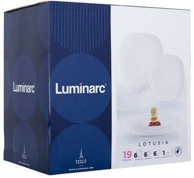 Сервіз Luminarc Lotusia, 19 предметів - Зображення 2