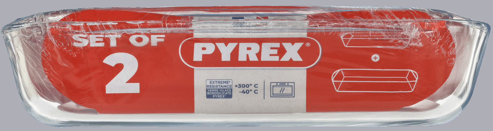 Набір форм для запікання Pyrex, 2 предмети - Зображення 3