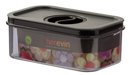 Контейнер HEREVIN Canister-Vacuum Lid-White-Black 0.6 л (161174-000) - Зображення 3