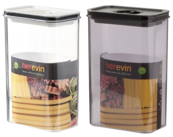 Контейнер HEREVIN Canister-Vacuum Lid-White-Black 2.5 л (161189-000)