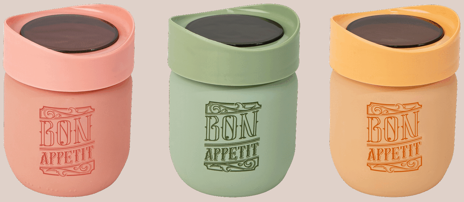 Банка Herevin 2024 Colours Plastic Lid 0.425 л (149357-150)