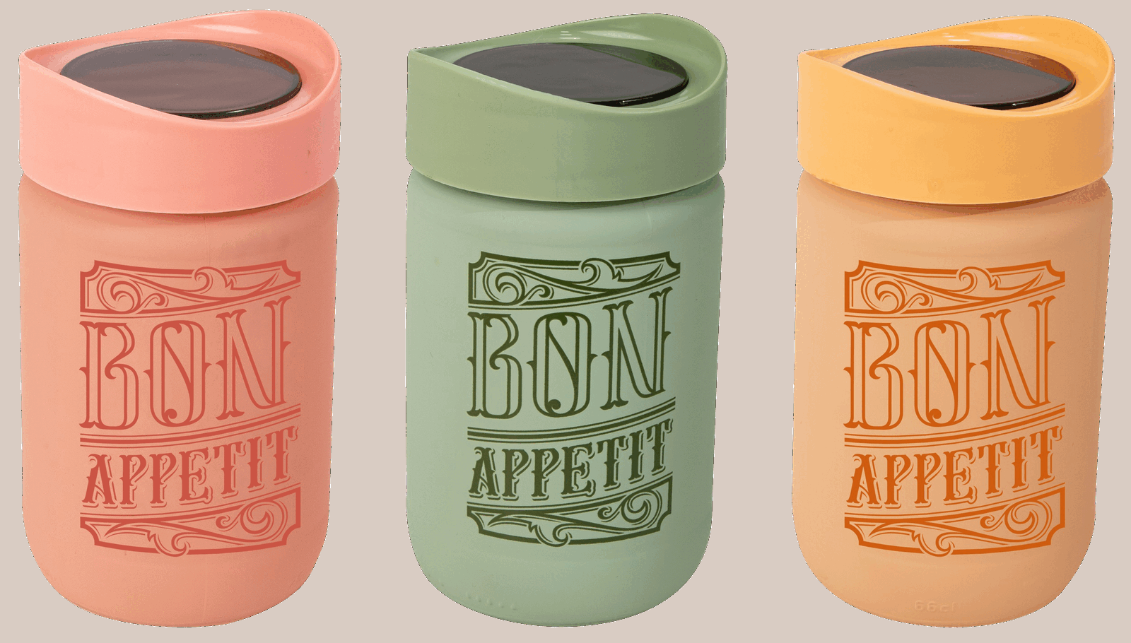 Банка Herevin 2024 Colours Plastic Lid 0.66 л (149367-150)