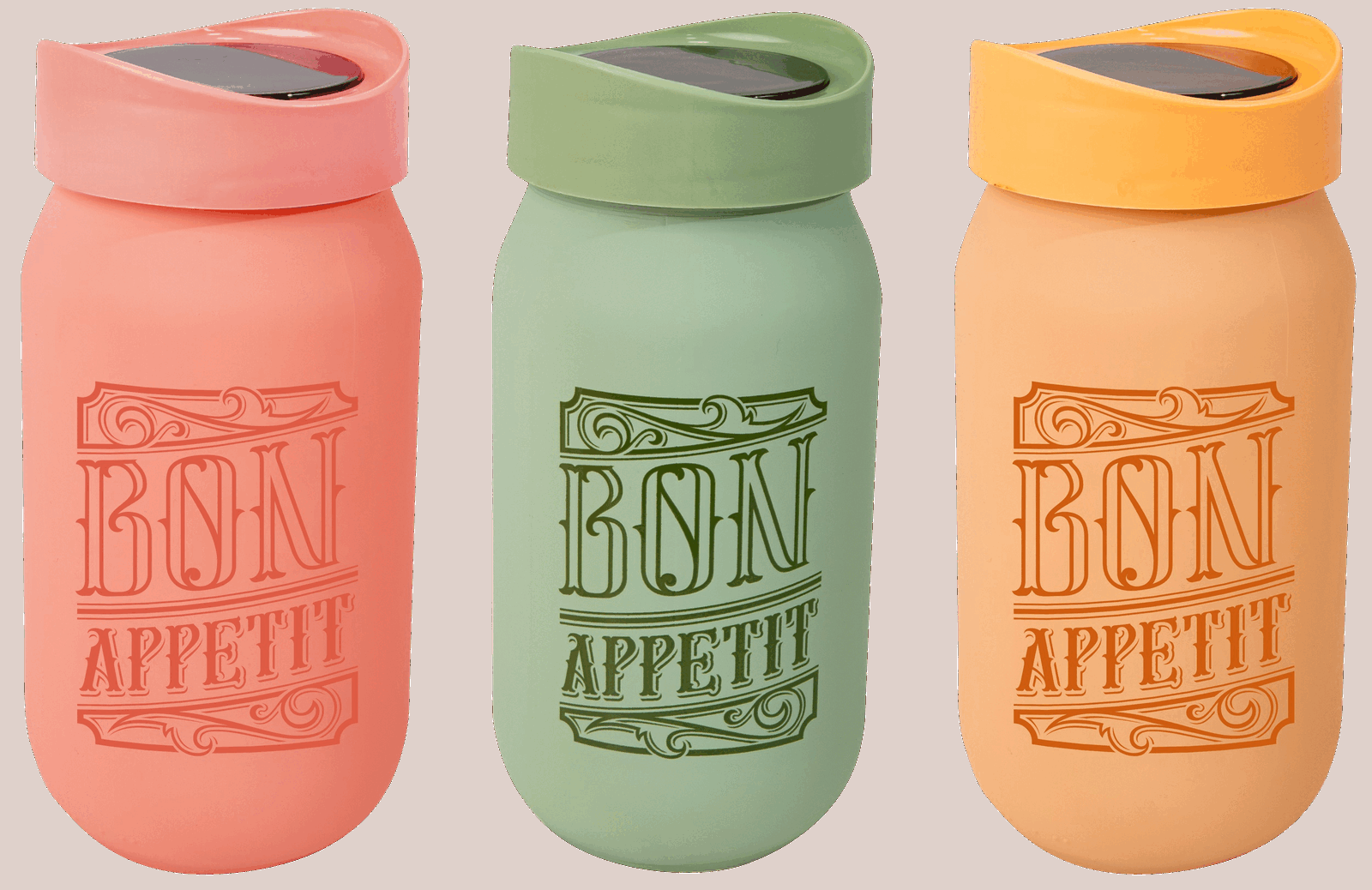 Банка Herevin 2024 Colours Plastic Lid 1 л (149377-150)