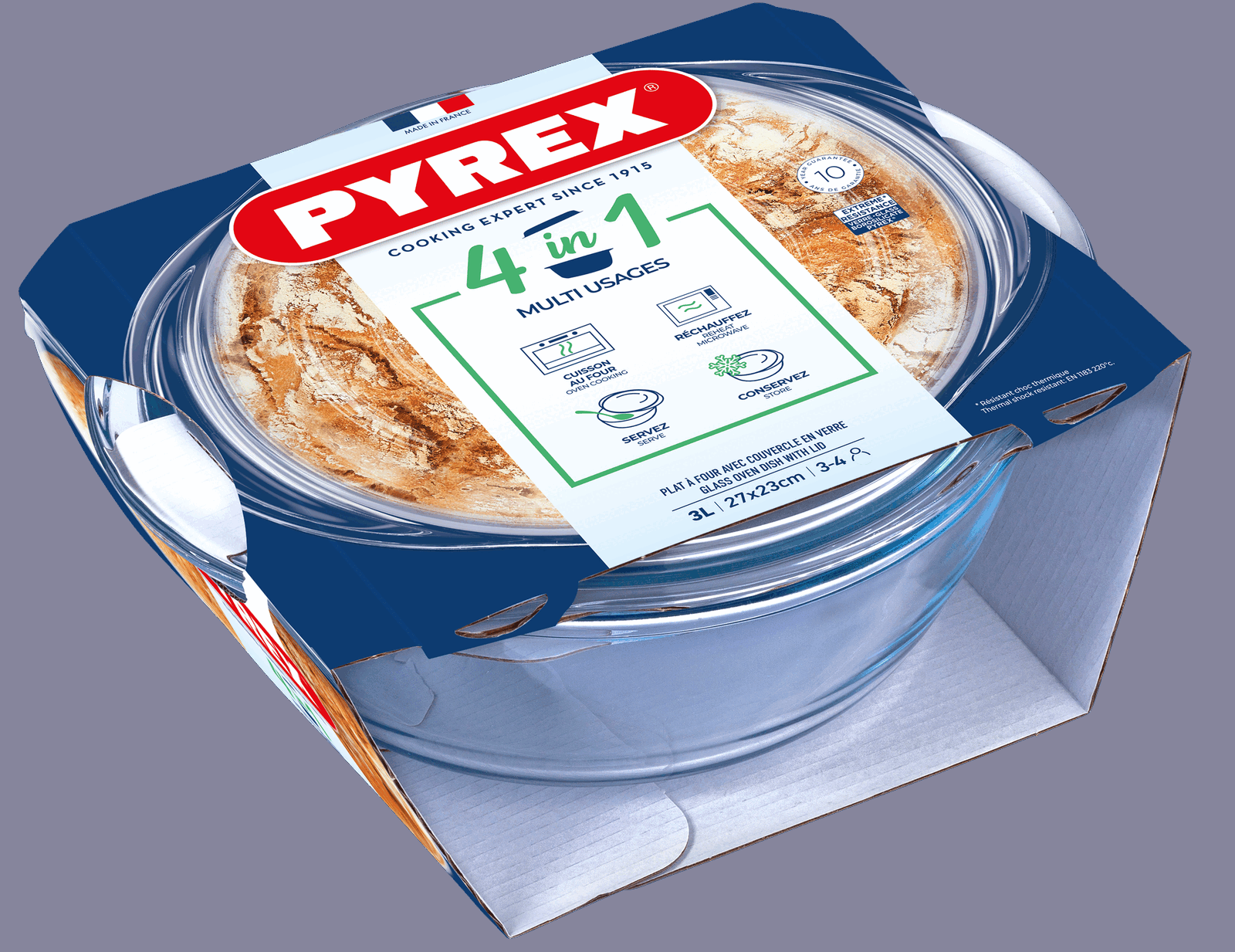 Каструля з кришкою Pyrex, 3 л - Зображення 2