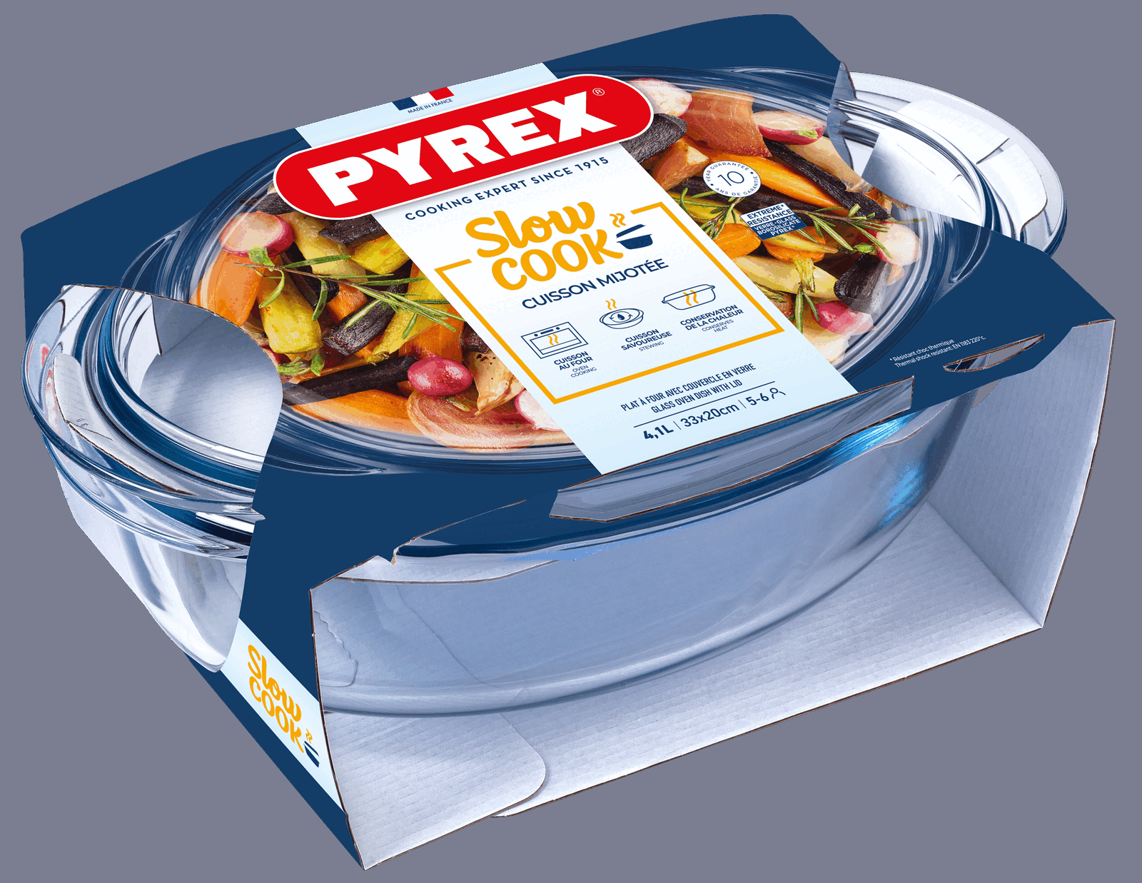 Каструля з кришкою Pyrex, 4.1 л - Зображення 3