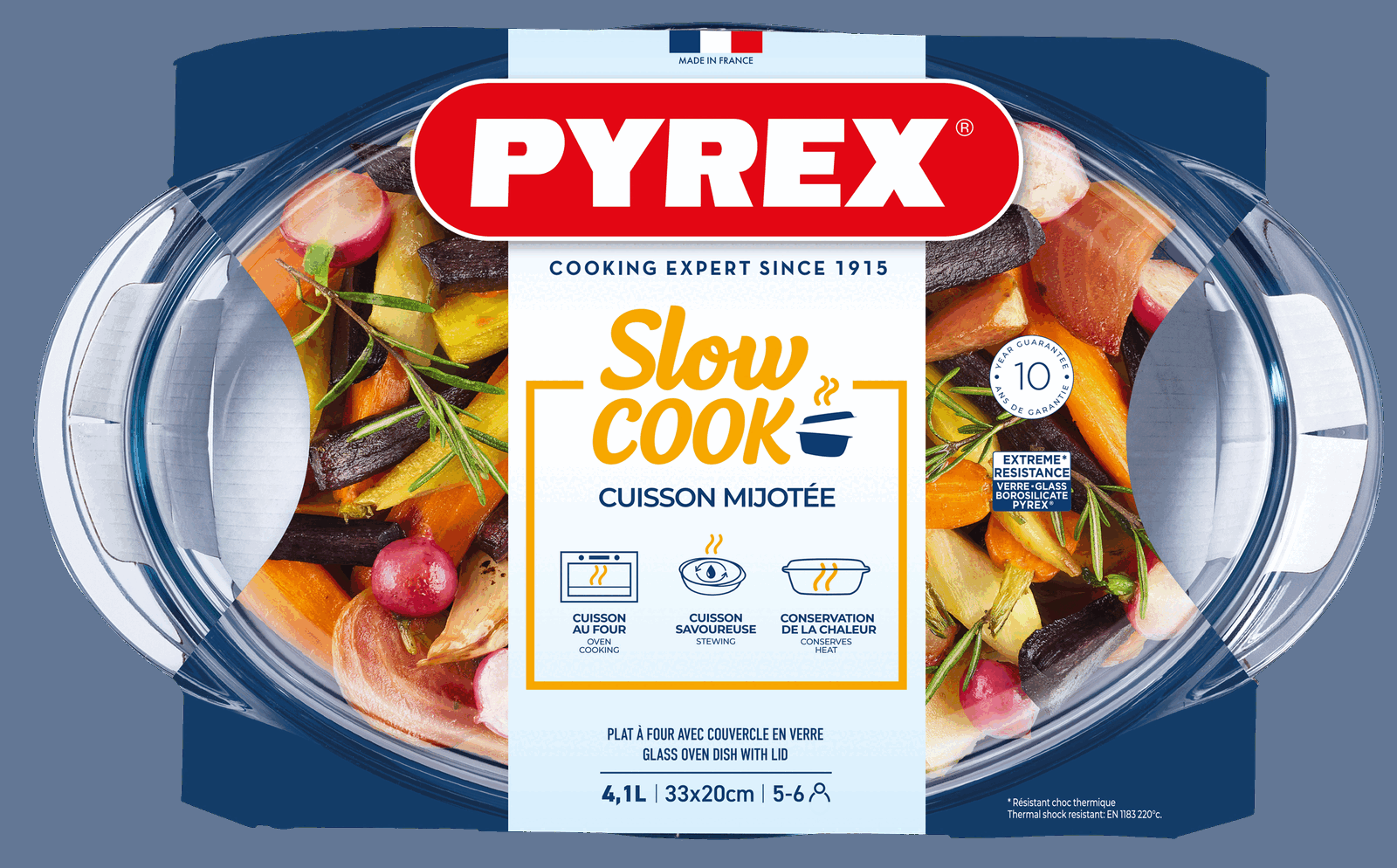Каструля з кришкою Pyrex, 4.1 л - Зображення 2