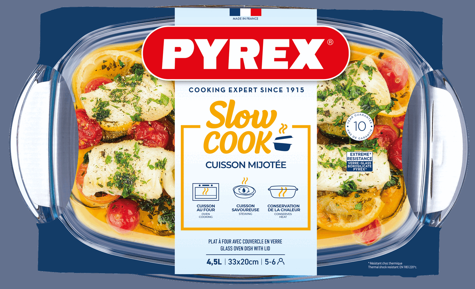 Каструля з кришкою Pyrex, 4.5 л - Зображення 2