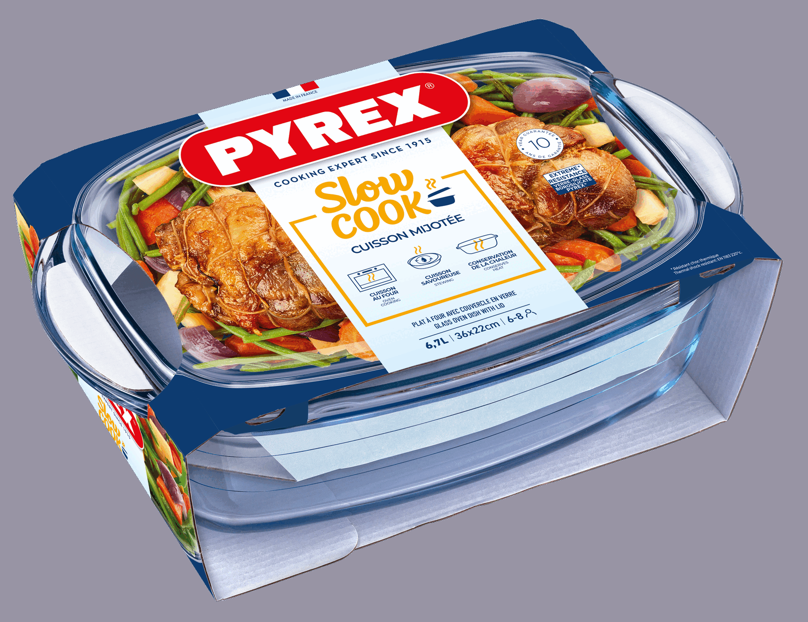 Каструля з кришкою Pyrex, 6.7 л - Зображення 3