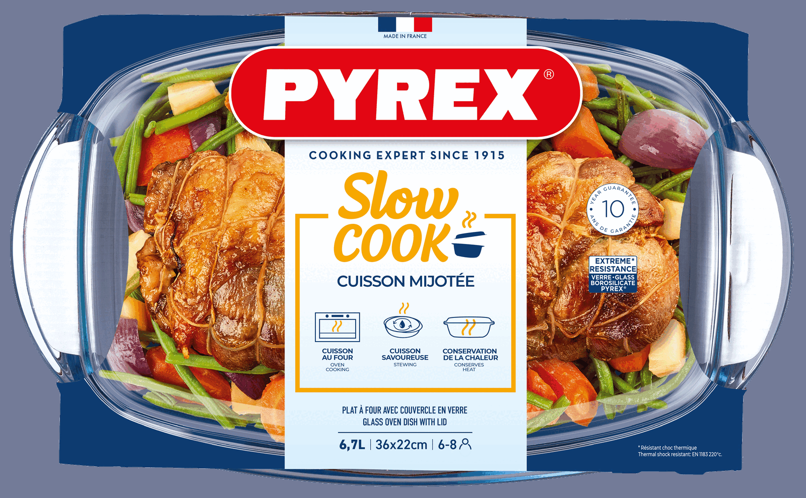Каструля з кришкою Pyrex, 6.7 л - Зображення 2