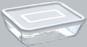 Форма з кришкою Pyrex Cook&Freez, 24х19х8 см