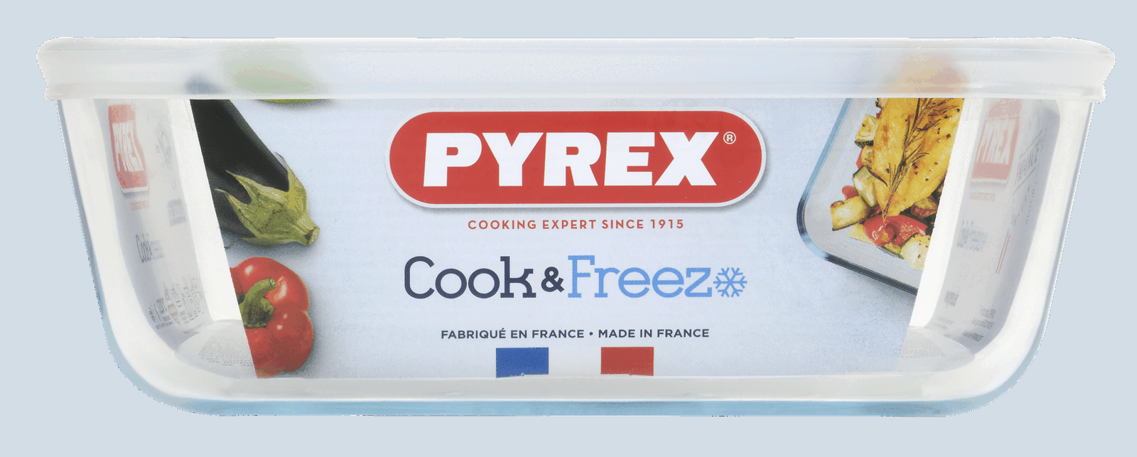 Форма з кришкою Pyrex Cook&Freez, 20х20х7 см - Зображення 2