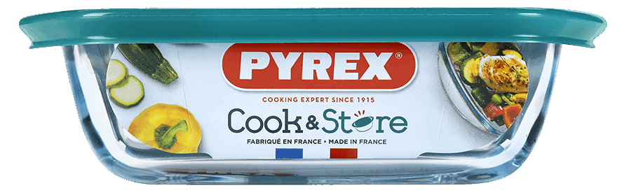 Форма з кришкою Pyrex Cook&Store, 25х22х7 см - Зображення 3