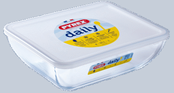 Форма з кришкою Pyrex Daily, 22х17 см