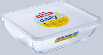 Форма з кришкою Pyrex Daily, 25х20 см