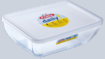Форма з кришкою Pyrex Daily, 28х22 см