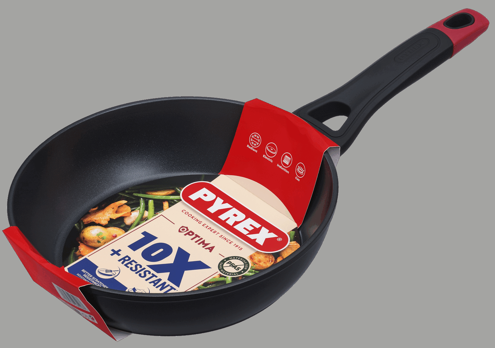 Сковорода Pyrex Optima 24 см, глибока - Зображення 8