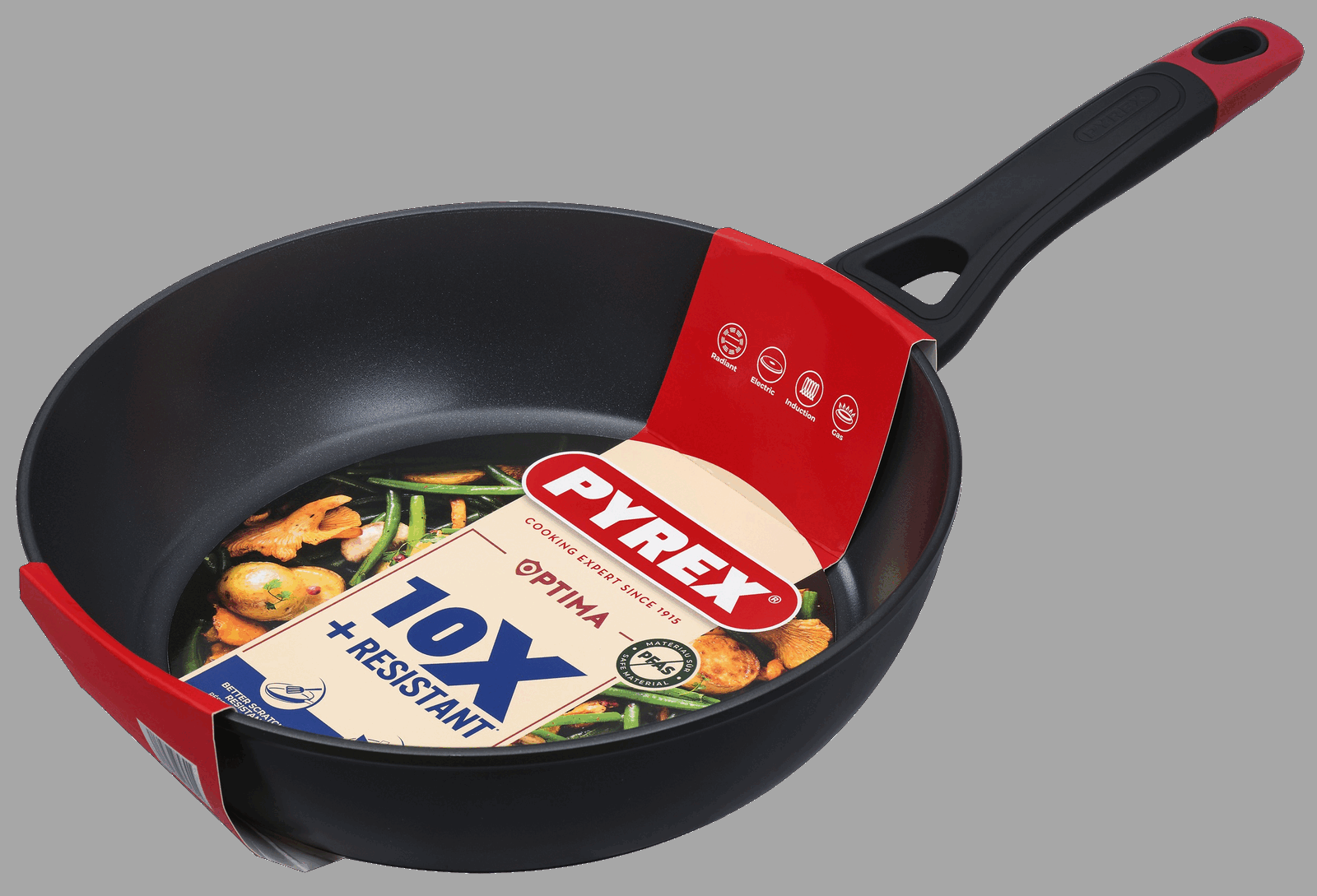 Сковорода Pyrex Optima 28 см, глибока - Зображення 7