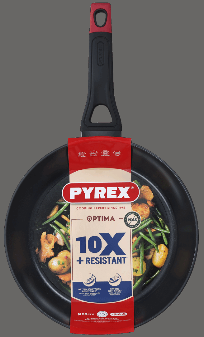 Сковорода Pyrex Optima 28 см, глибока - Зображення 5