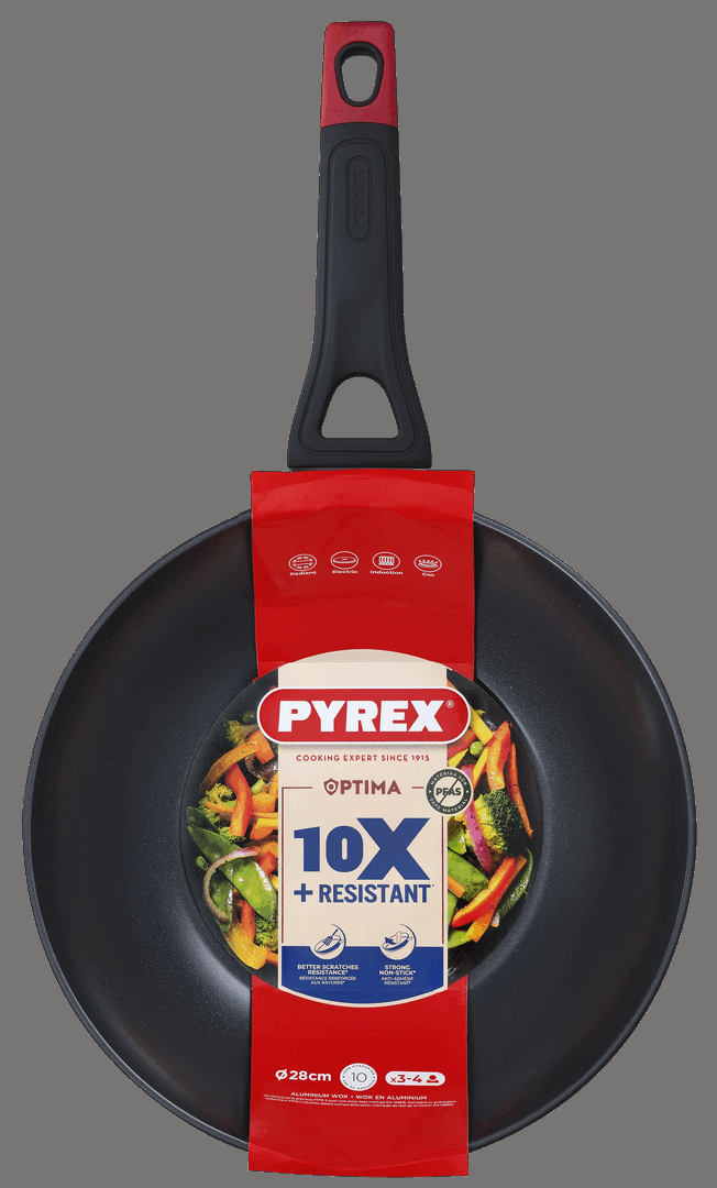 Сковорода Pyrex Optima 28 см, WOK - Зображення 7