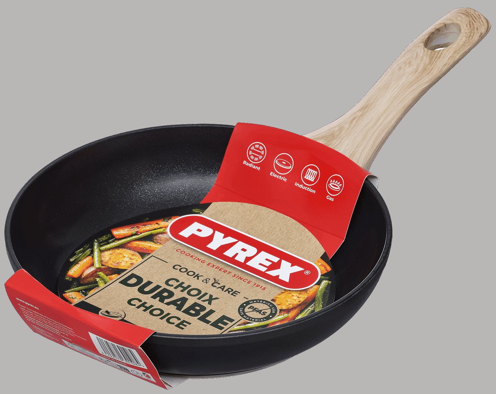Сковорода Pyrex Cook&Care 20 см, класична - Зображення 6