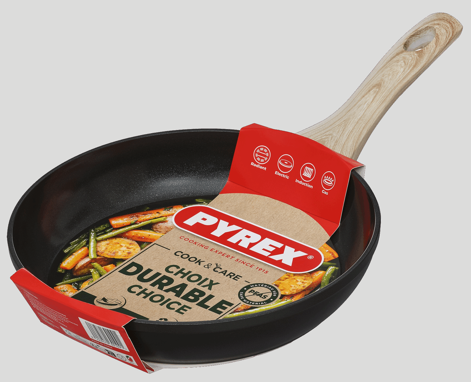 Сковорода Pyrex Cook&Care 22 см, класична - Зображення 6