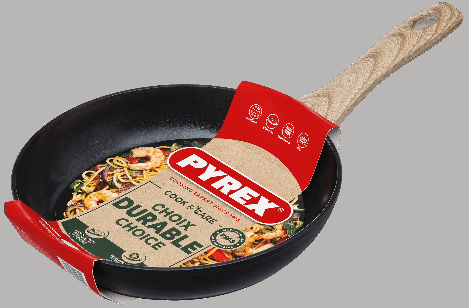Сковорода Pyrex Cook&Care 24 см, класична - Зображення 4