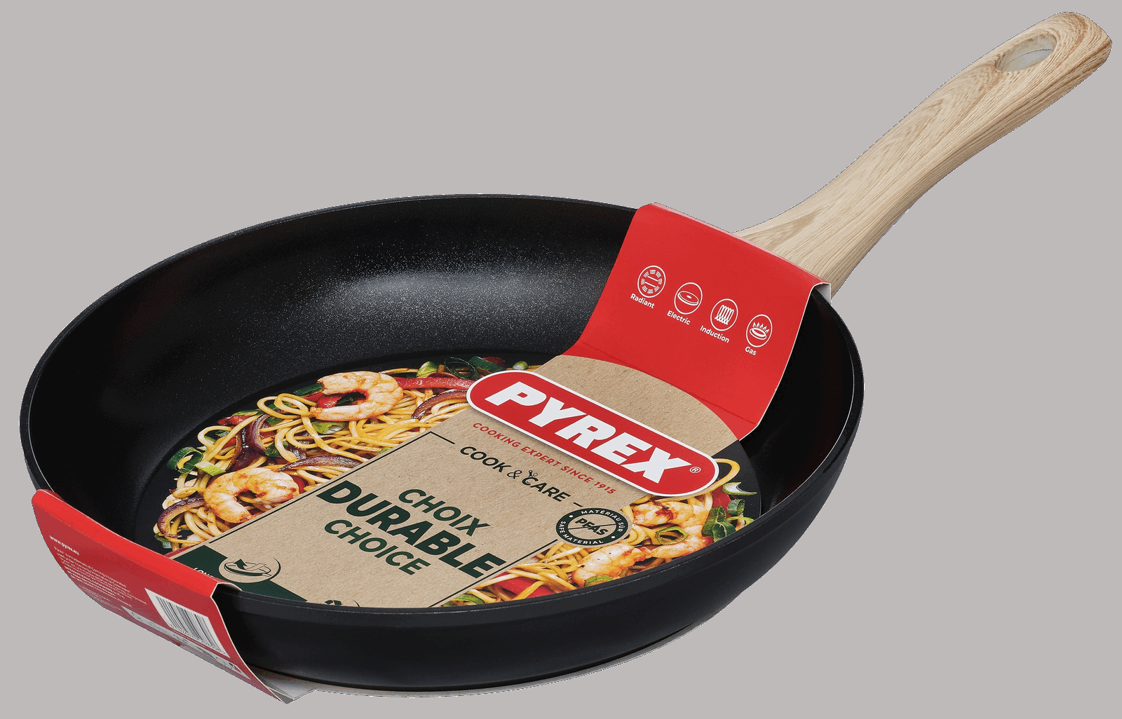 Сковорода Pyrex Cook&Care 28 см, класична - Зображення 6