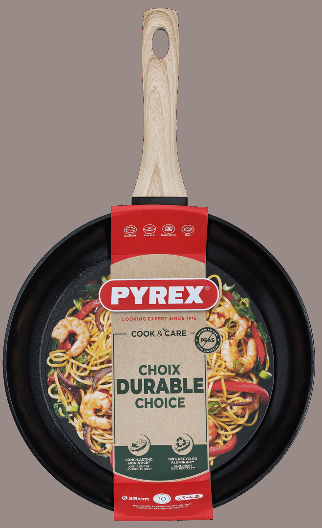 Сковорода Pyrex Cook&Care 28 см, класична - Зображення 4