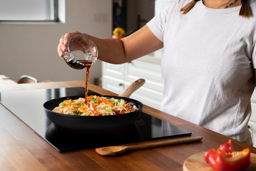 Сковорода Pyrex Cook&Care 28 см, класична - Зображення 2